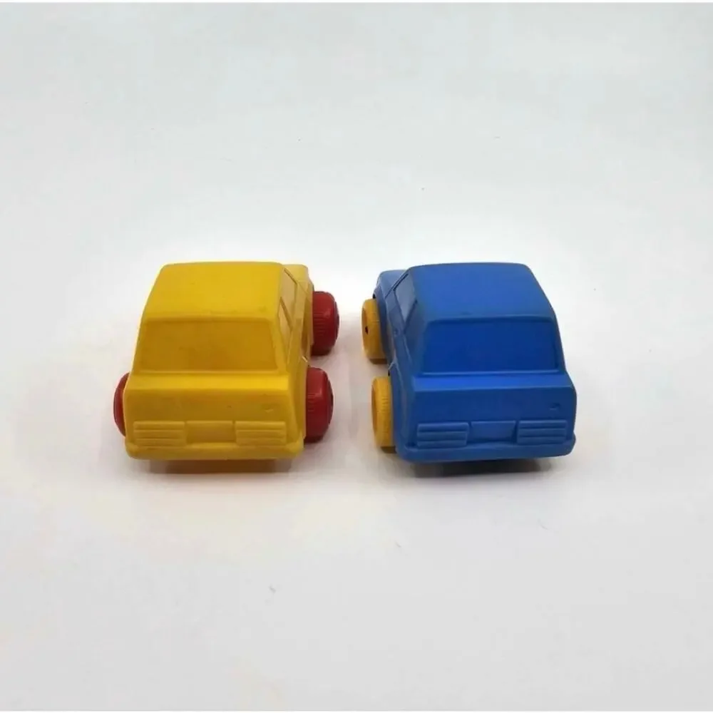 Viking Toys Car Lot 5 VTG Plastic Vehicles Truck Tractor Loader Mover Sweden Toy
